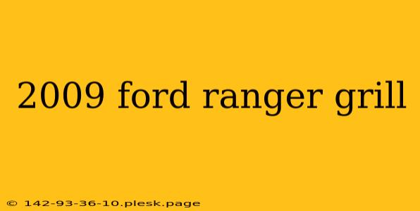 2009 ford ranger grill