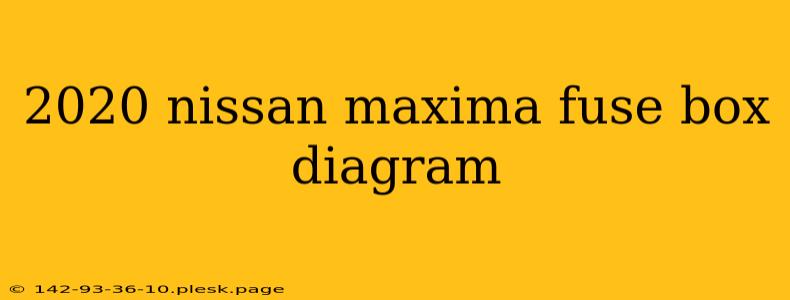 2020 nissan maxima fuse box diagram