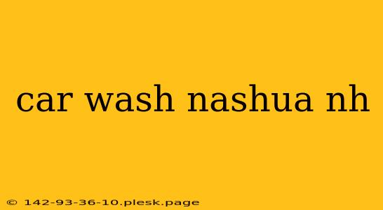 car wash nashua nh