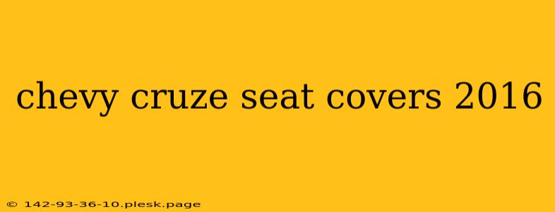 chevy cruze seat covers 2016