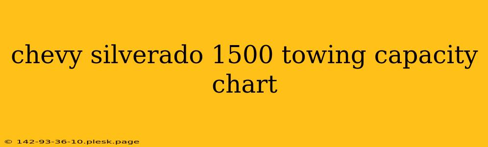 chevy silverado 1500 towing capacity chart