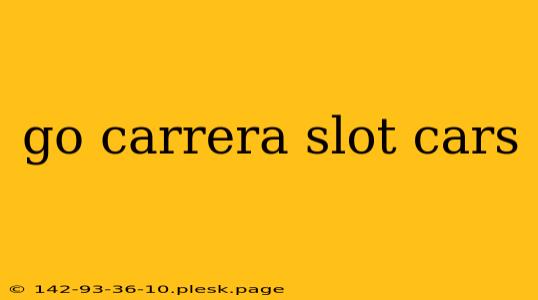 go carrera slot cars