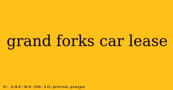 grand forks car lease