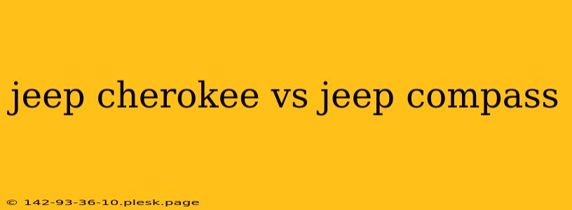 jeep cherokee vs jeep compass