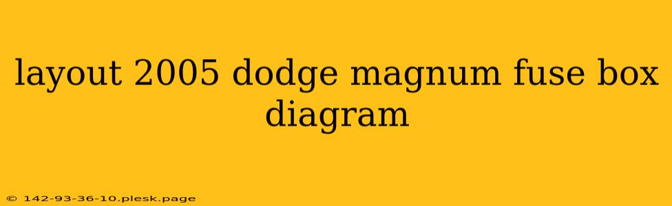 layout 2005 dodge magnum fuse box diagram