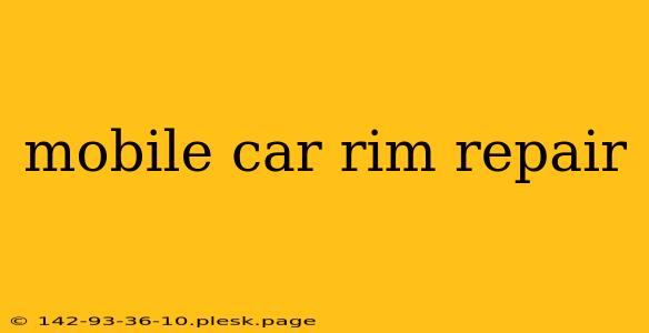 mobile car rim repair