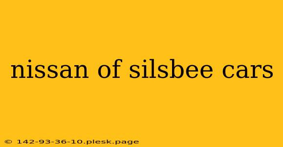 nissan of silsbee cars