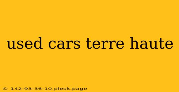 used cars terre haute